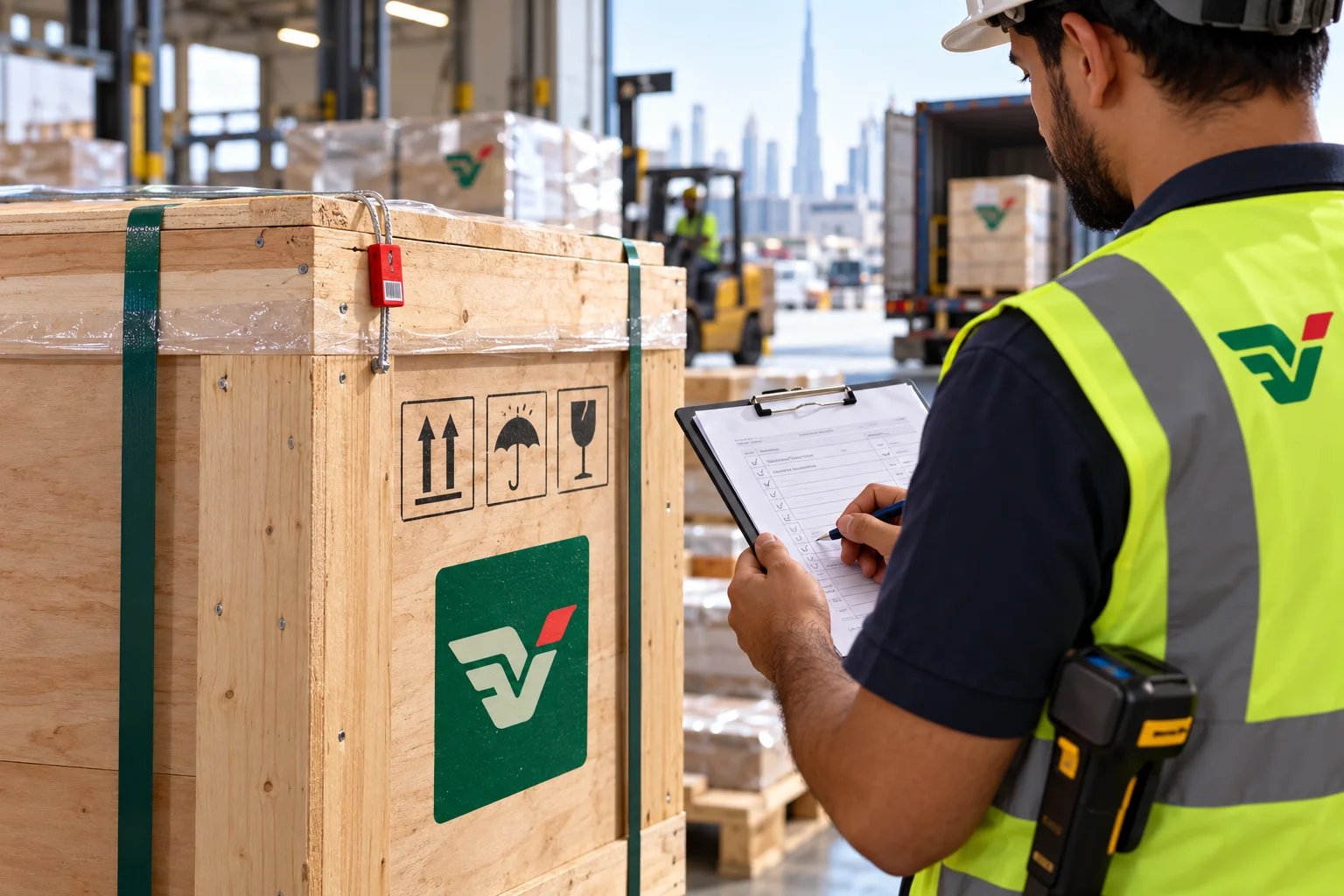 Customs & documentation scene