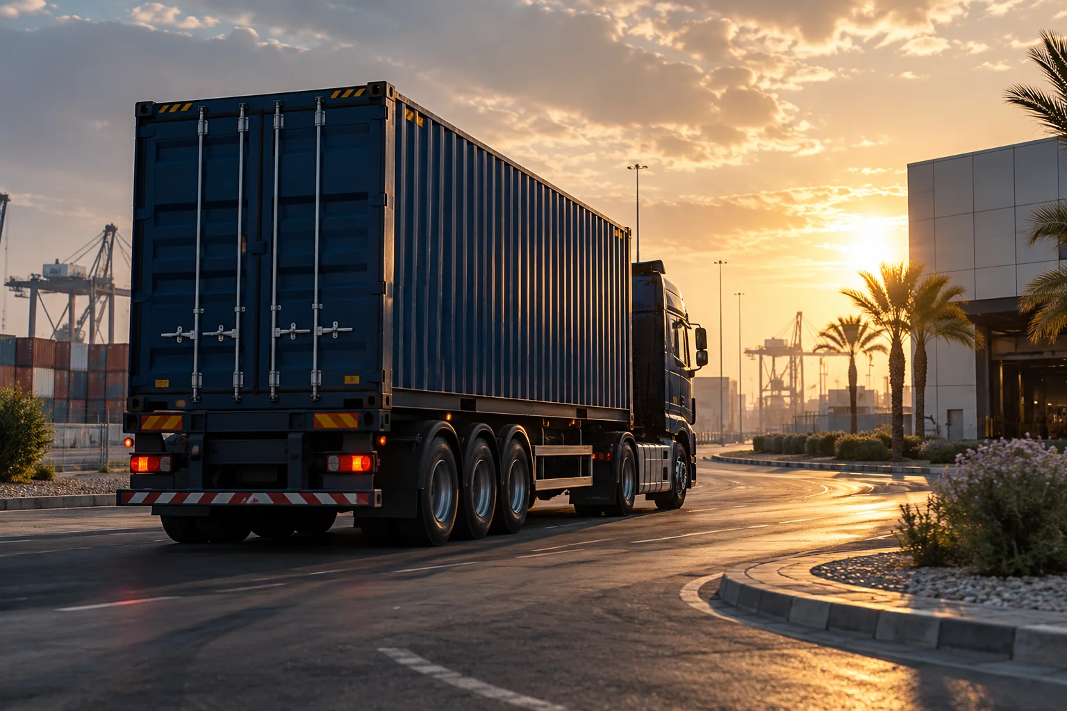 Freight scene: Road transport across the UAE and GCC.